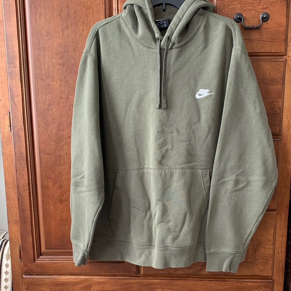 Nike Sage Green Pullover Hoodie